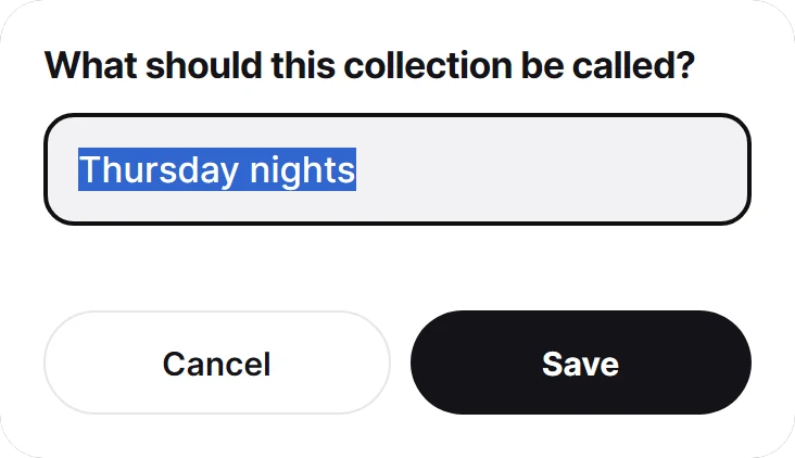 Quick Input preview