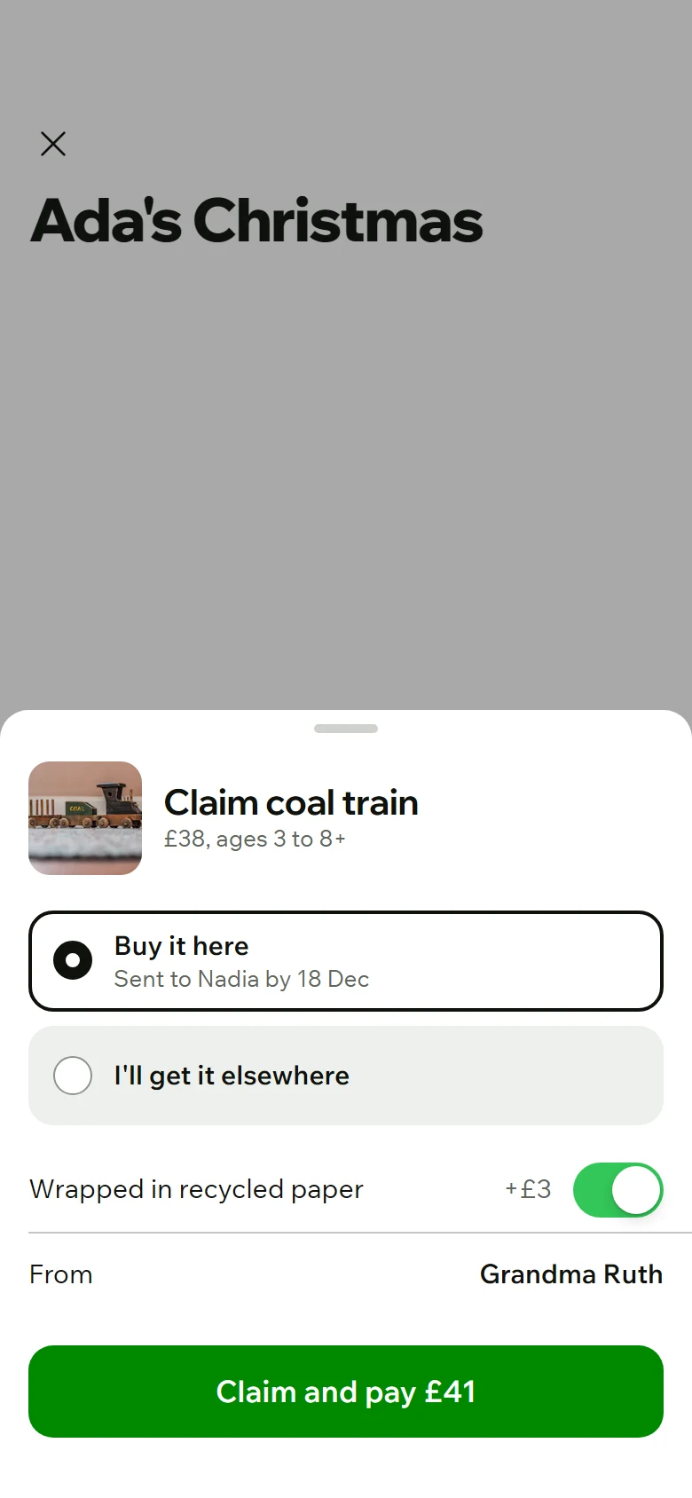 Romp Store Claim preview