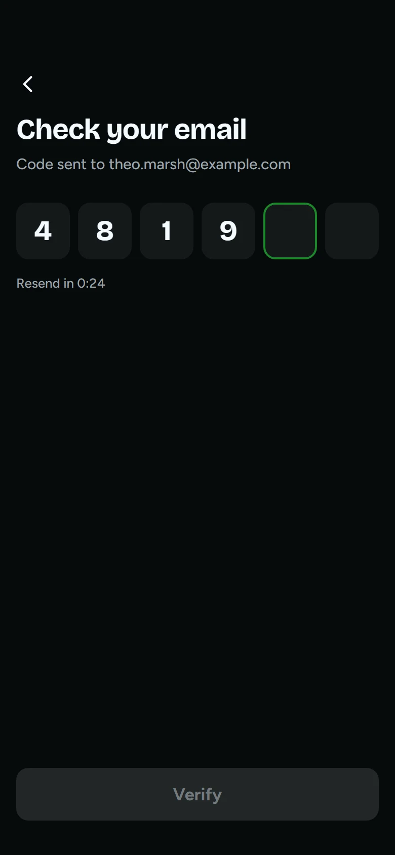 Rook Verify Code preview