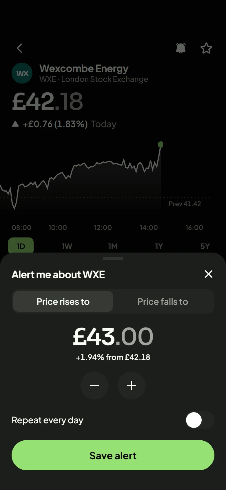 Sable Price Alert preview