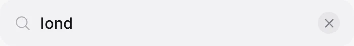 Search Field preview