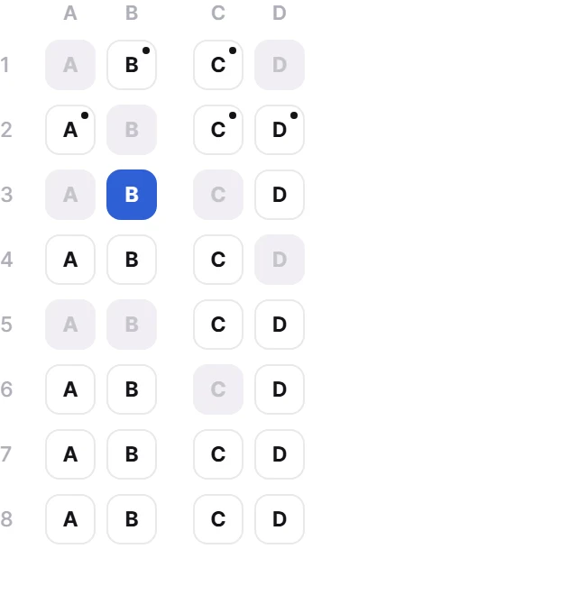 Seat Map preview