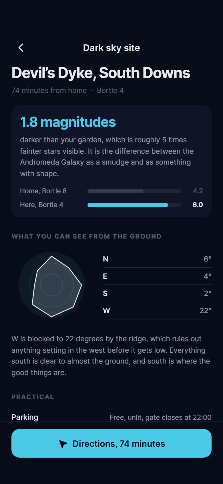 Sextant Dark Sky Site preview
