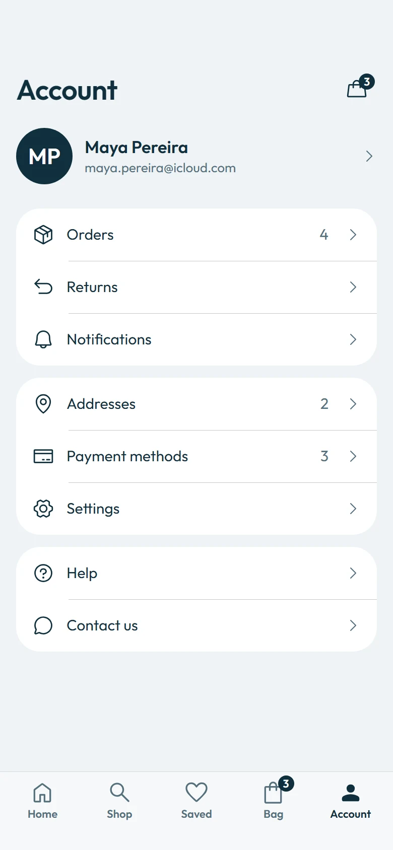 Sol Store Account preview
