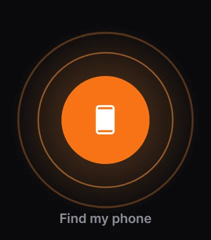 Sonar Find my phone preview