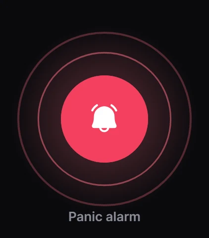 Sonar Panic alarm preview