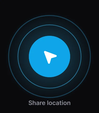Sonar Share location preview