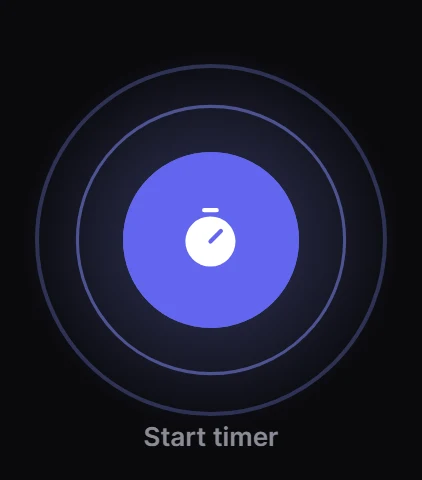 Sonar Start timer preview