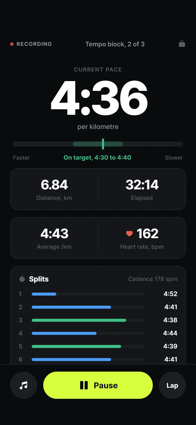 Podgląd Stride Live Run
