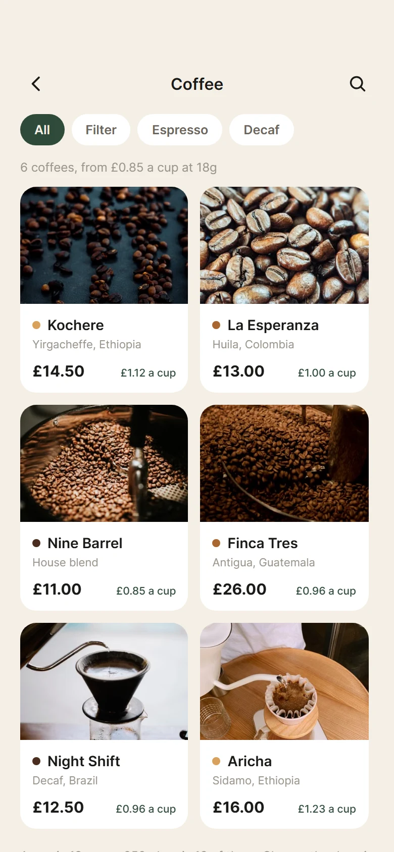 Tamper Coffee Shelf preview
