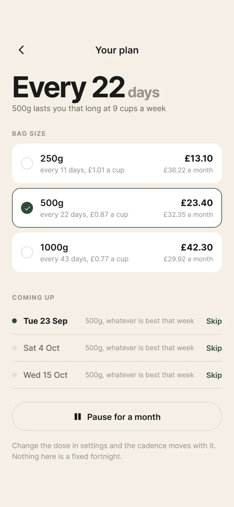 Tamper Delivery Plan preview