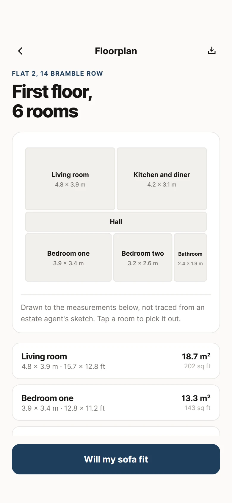 Aperçu de Terrace Floorplan