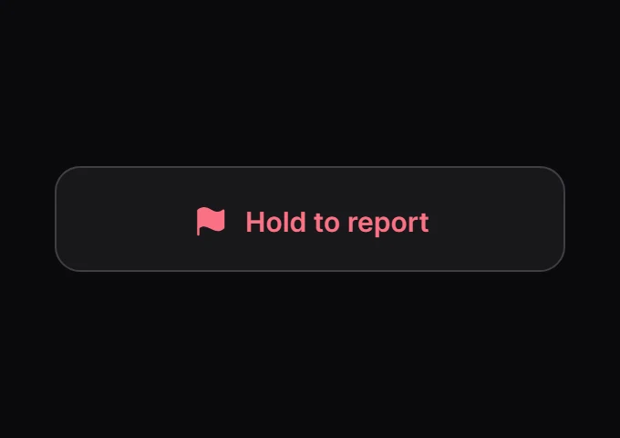 Tether Hold to report preview