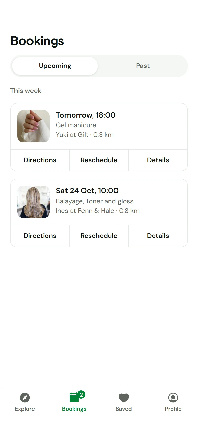 Thimble Bookings preview