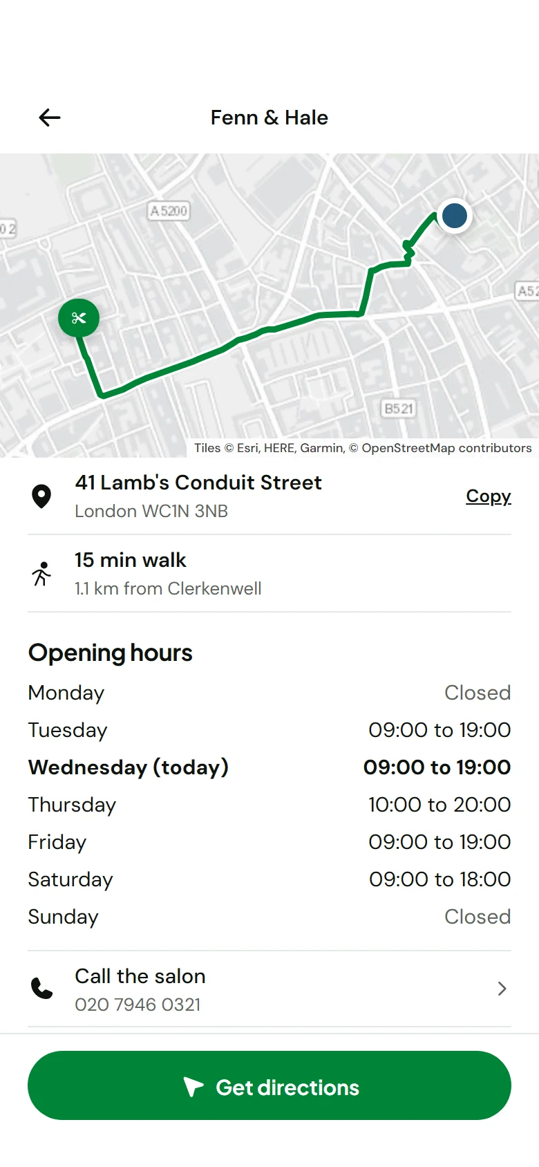 Thimble Hours And Location preview