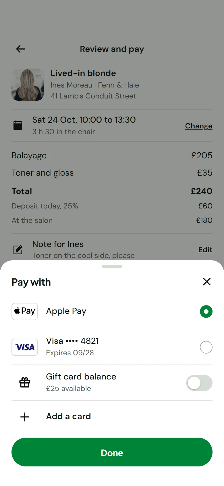 Thimble Payment Method preview