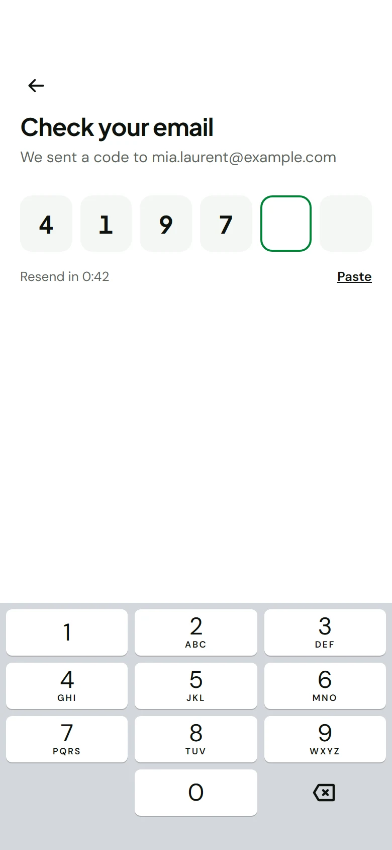 Thimble Verify Code preview