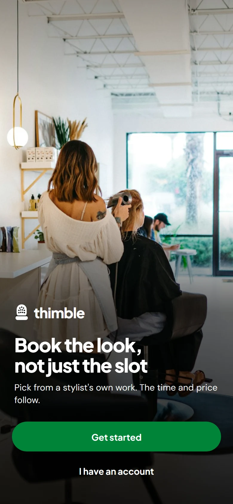 Thimble Welcome preview