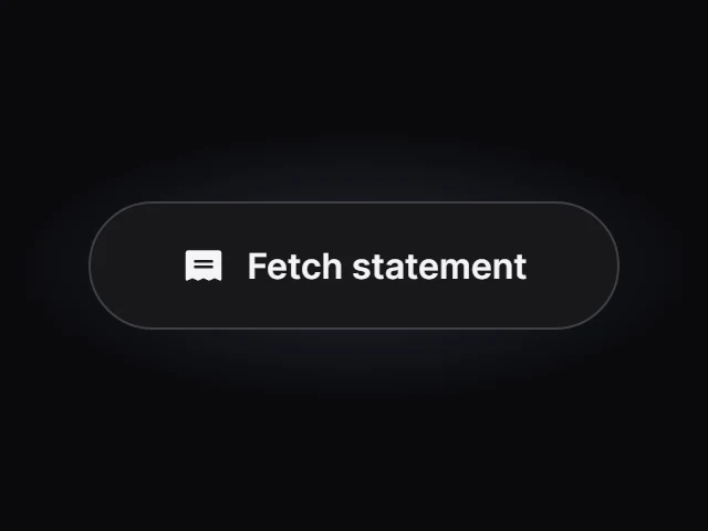 Tide Fetch statement preview