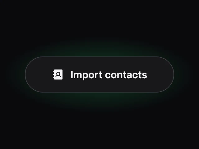 Tide Import contacts preview