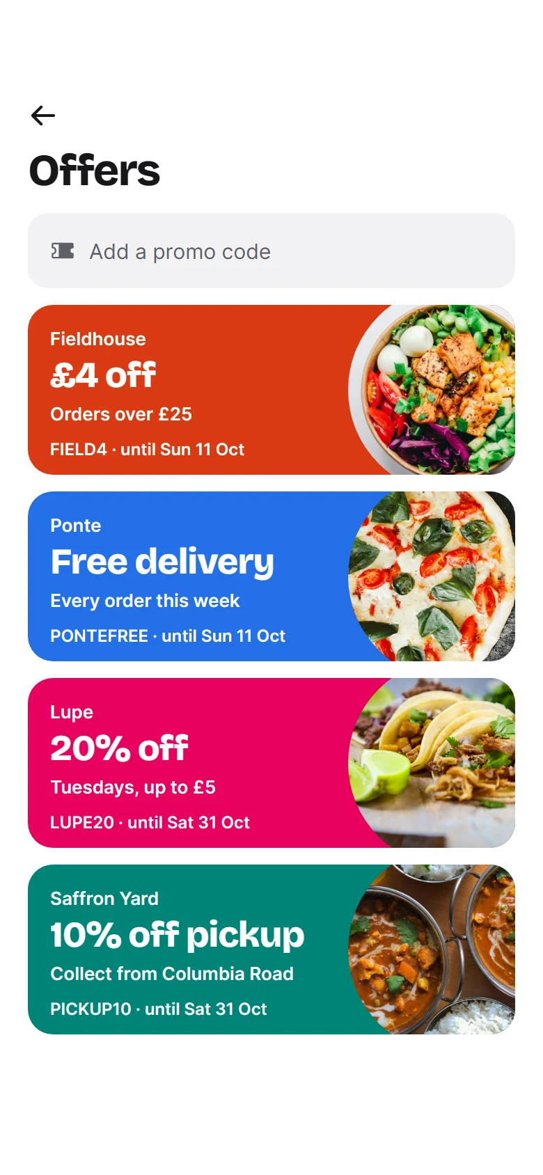 Pratinjau Tiffin Offers