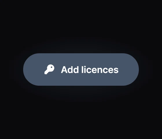 Tote Add licences preview