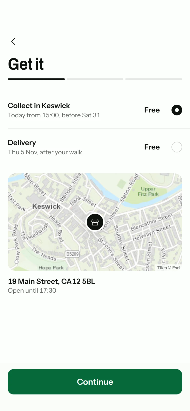 Trail Store Collect Or Deliver preview