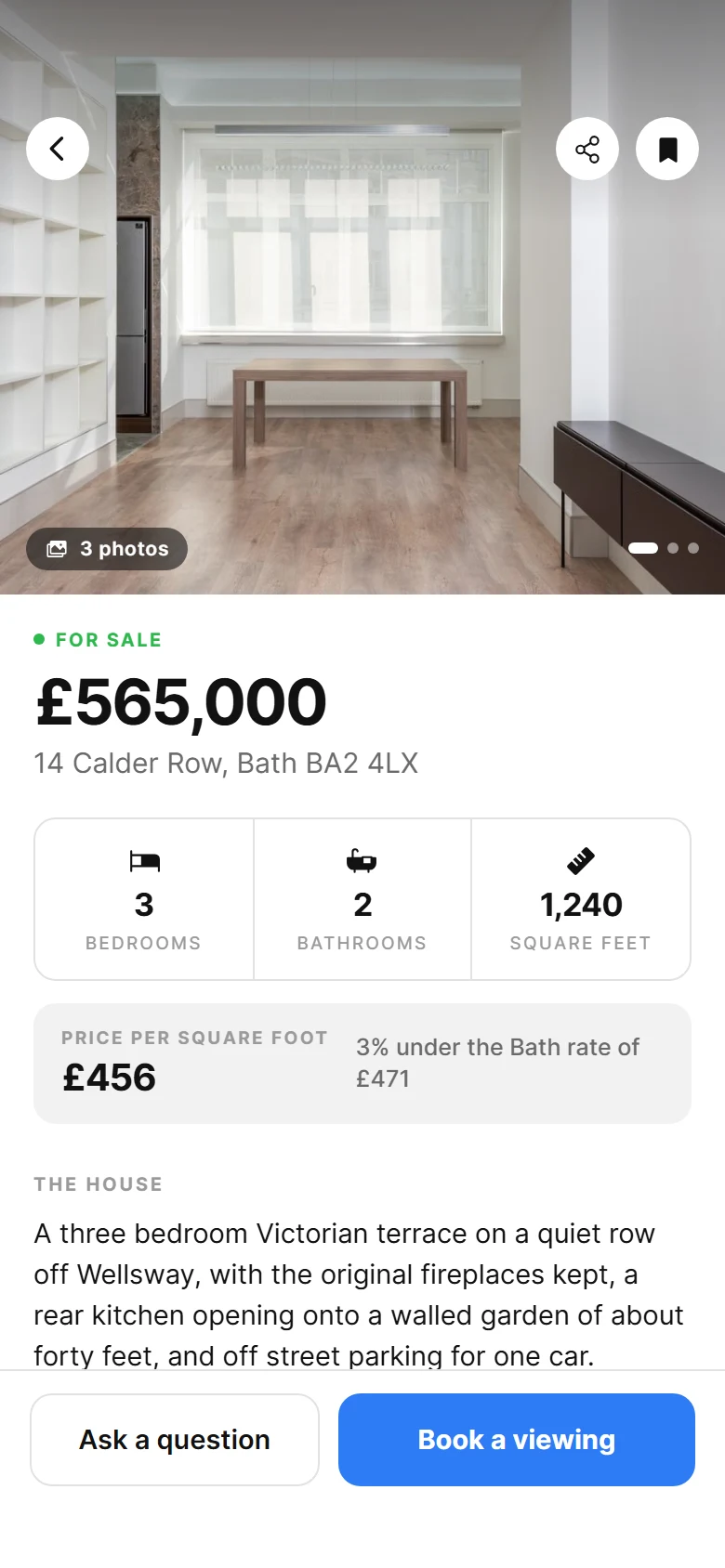 Transom Property Listing preview