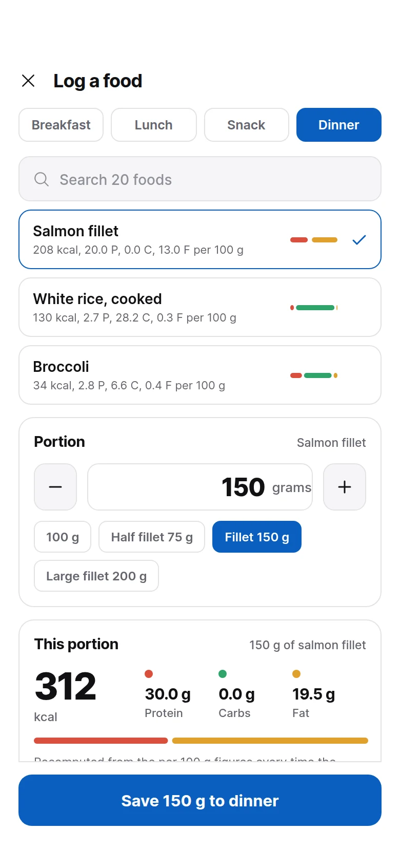 Trencher Log A Food preview