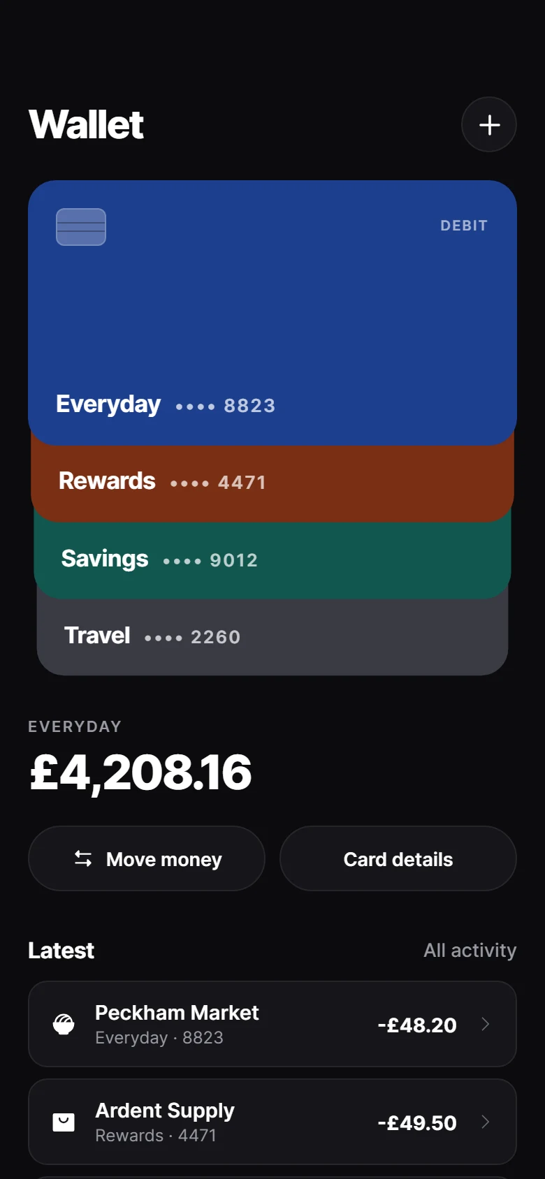 Aperçu de Vault Wallet