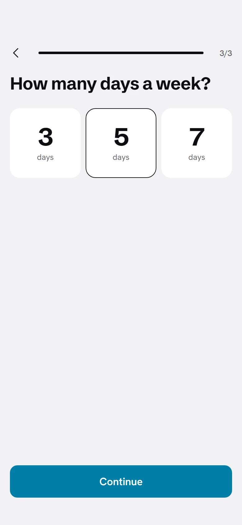 Vellum How Often preview