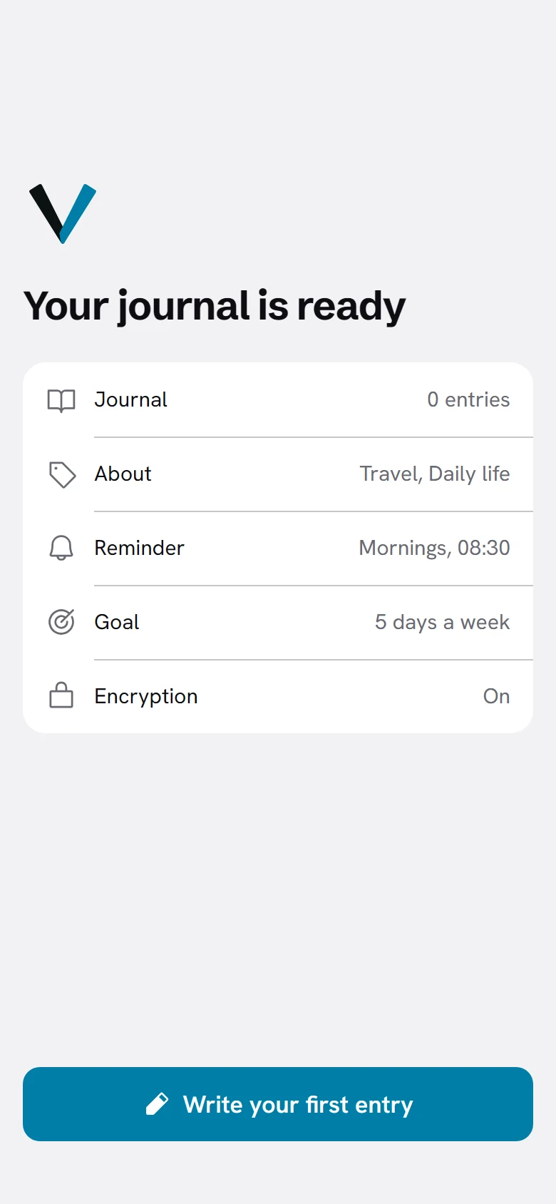 Vellum Journal Ready preview