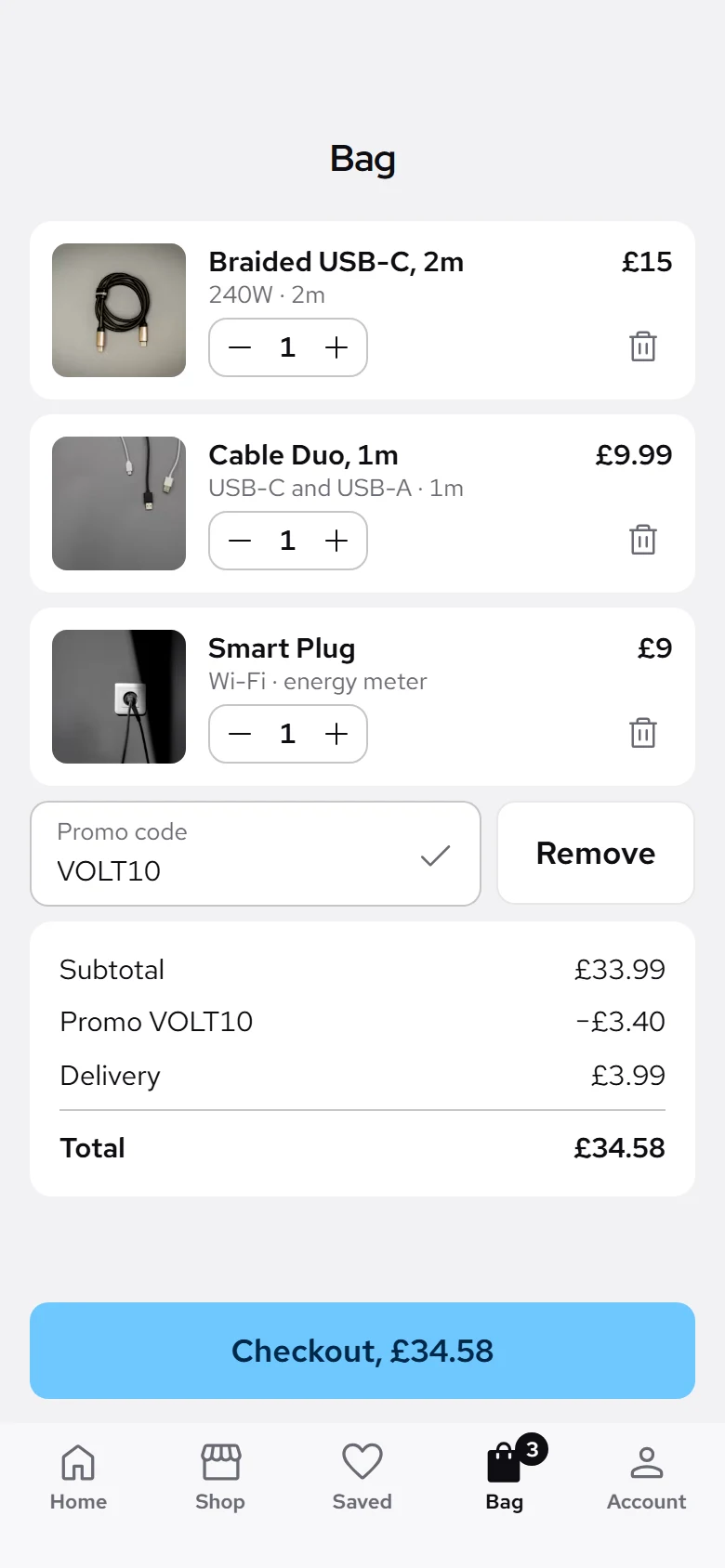 Volt Store Bag With A Promo preview