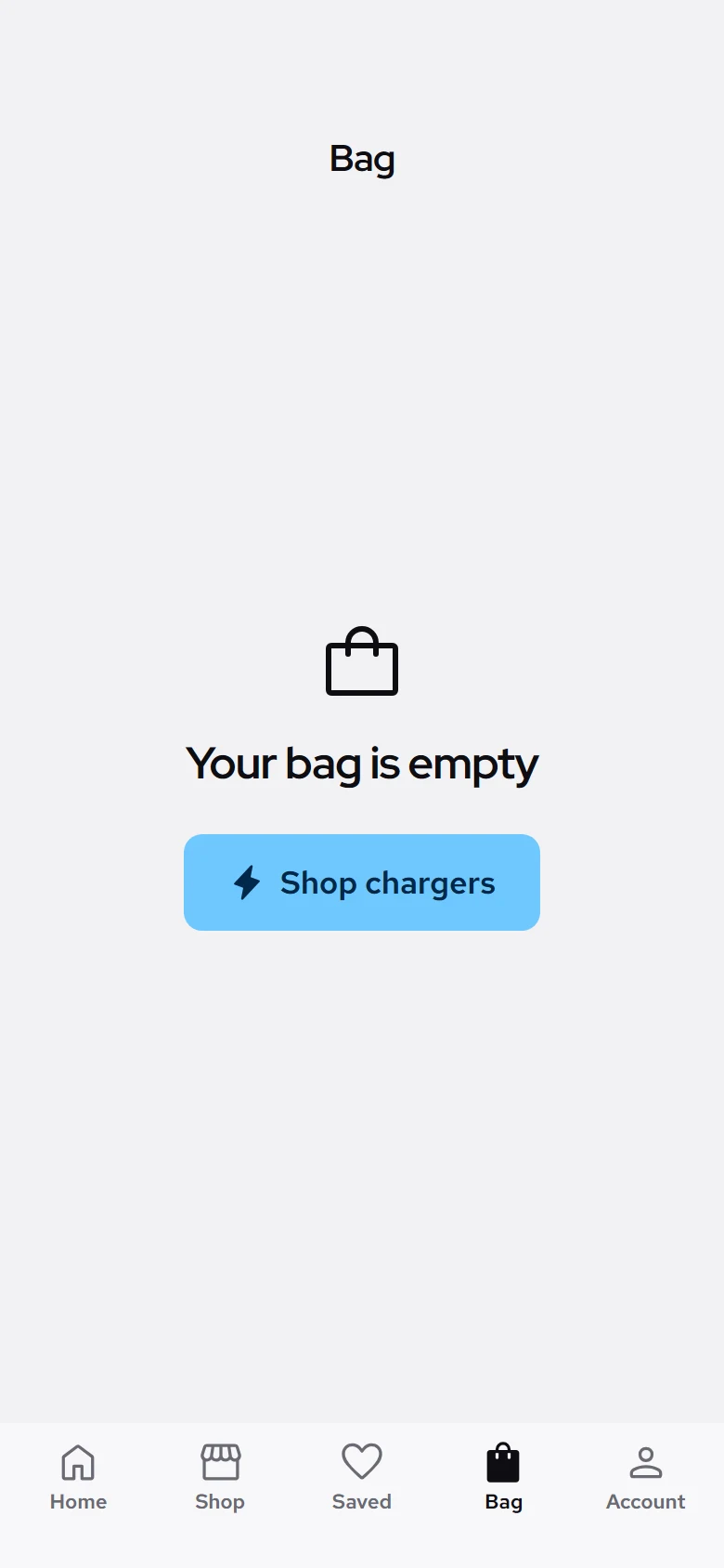 Volt Store Empty Bag preview
