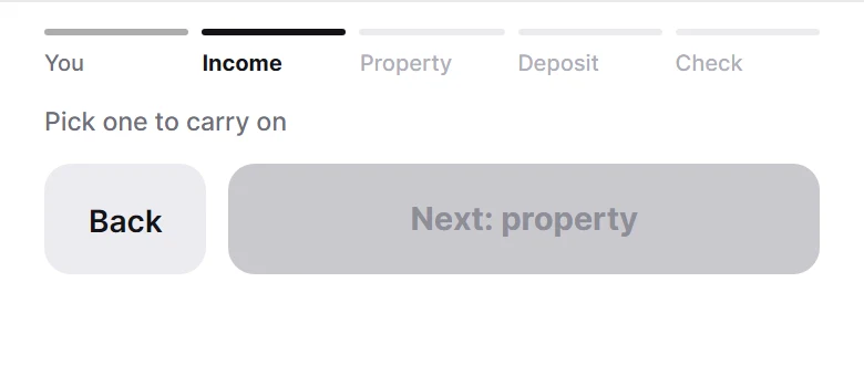 Next: property preview